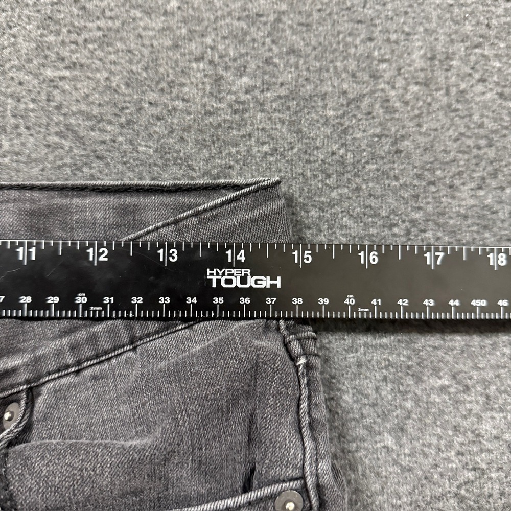 Modern Levis 512 Slim Taper Jeans Boys 16 Gray Good Washed Denim Pants - Picture 5 of 8